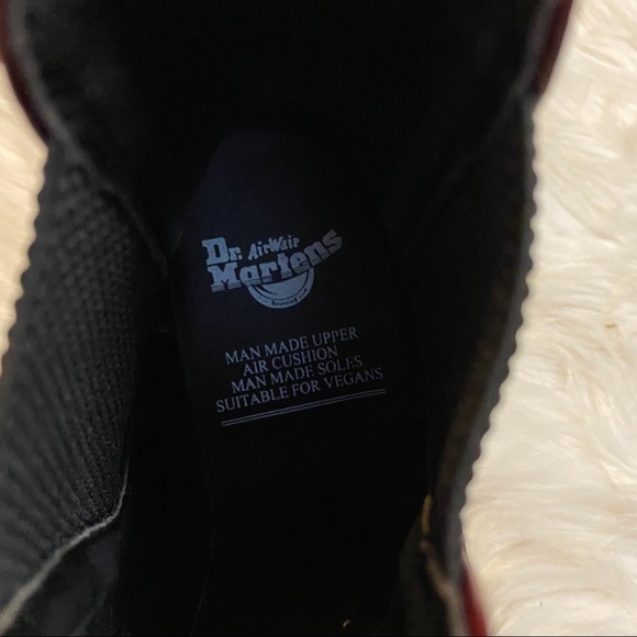 SOLD ❌ DOC MARTENS Vegan Flora Cherry Chelsea Boot - Picture 7 of 10